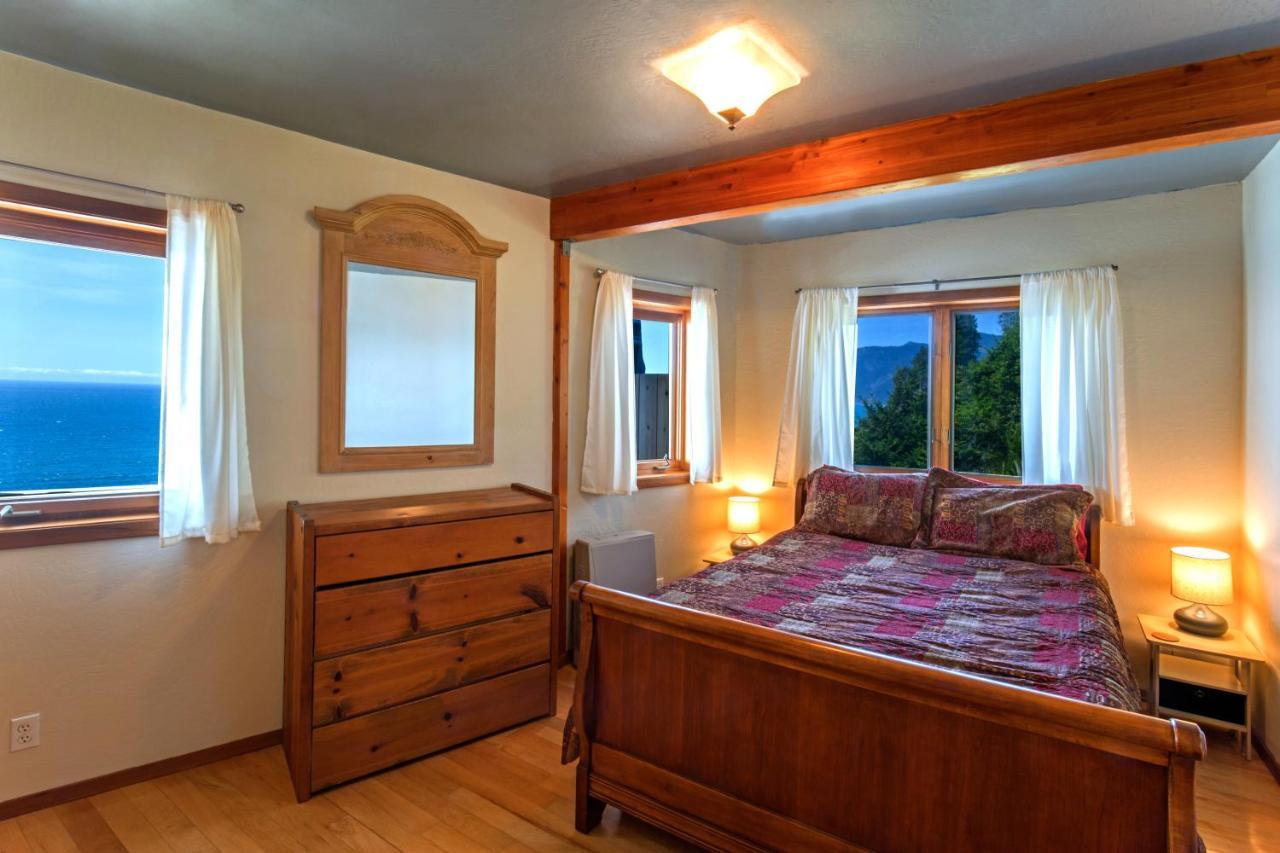 Amazing Oceanview 2 Bedroom Oceanfront! By Oceanviewhottubs Shelter Cove, Ca Tesla Ev Station Exterior photo